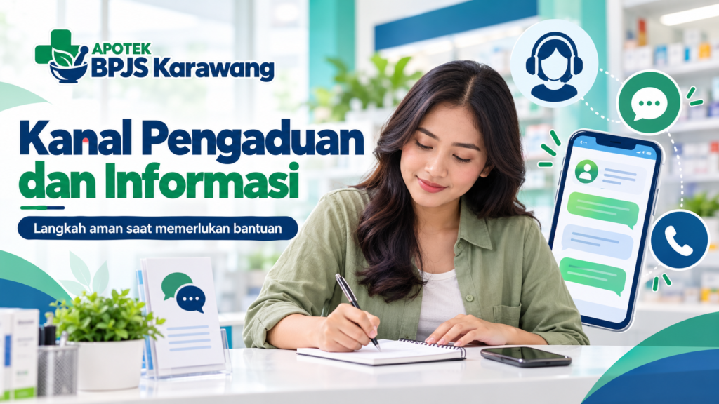 Ilustrasi kanal pengaduan dan informasi untuk persiapan pertanyaan